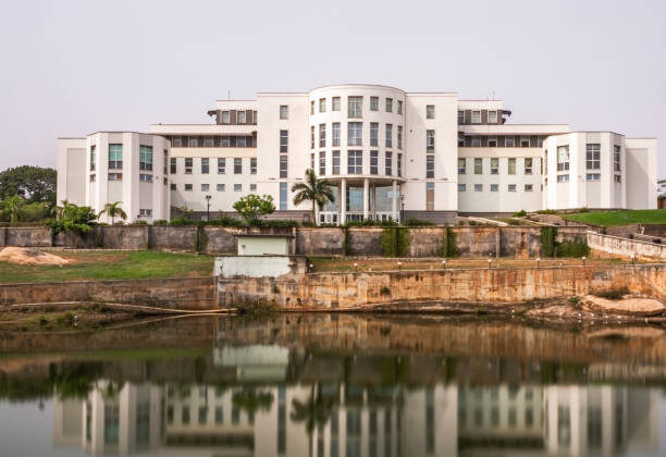 Located at Abeokuta, the Oluseguan Obasanjo Presidential Library is the only Presidential Library in Africa. The picture was shot on 25th February 2020.